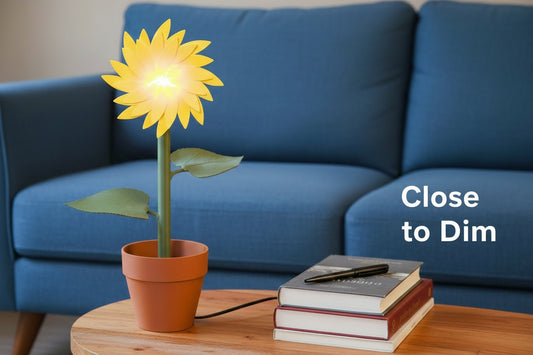 Sunflower Lamp - Sunflower Night Light Lamp (Dimmable)