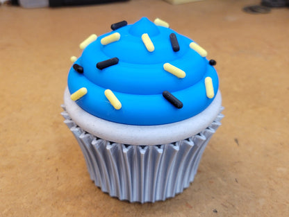 Cup Cake Container - Two Part Storage