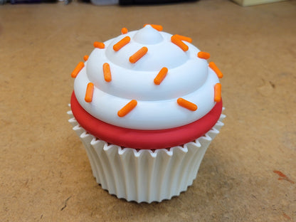 Cup Cake Container - Two Part Storage