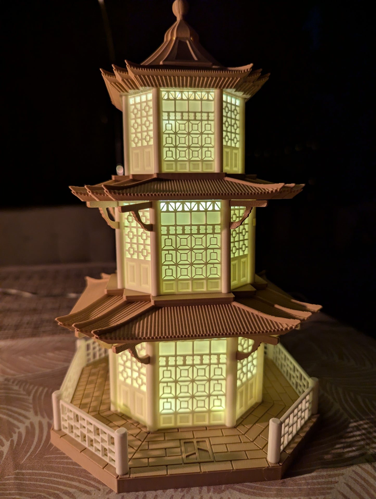 Pagoda LED Night Lamp