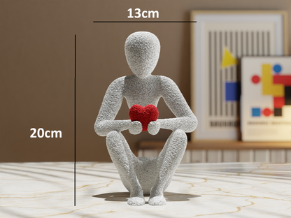 NOBody Love's Embracep - A Minimalist Sculpture