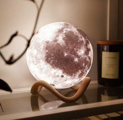Premium Moon Lamp | Lithophane Night Light - Ideal Home Decor