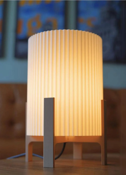 Alder Table Lamp, Sculptural Shade, App-Controlled (16M Colours)