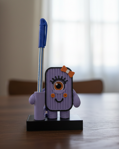 Minions Desk Pen Holder, Modular Desk Organizer, Boy & Girl Characters