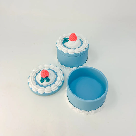 Vanilla Creamy Cake Container - Jewelry Box and Gift Holder