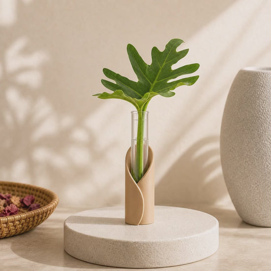 Wrap Tube Propagation Vase Holder for Wall & Table